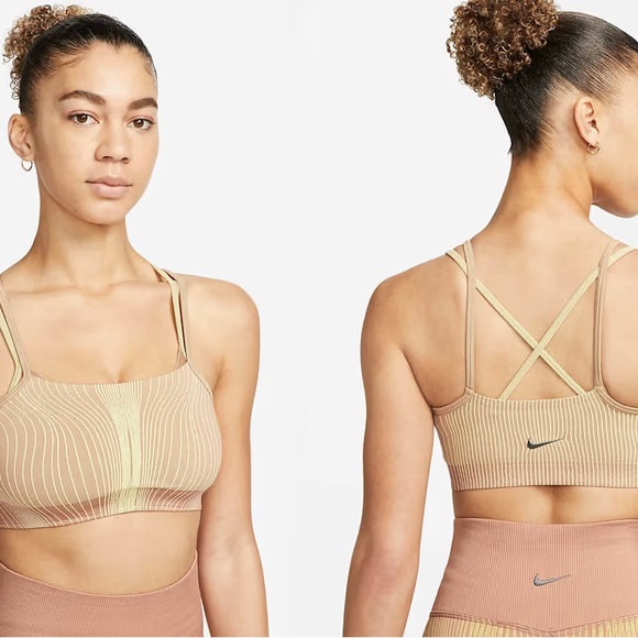 NIKE Dri-Fit ADV yoga Indy double sports bra - Large - Picture 5 of 5